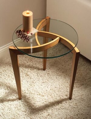 3 Legged Occasional Glass Table