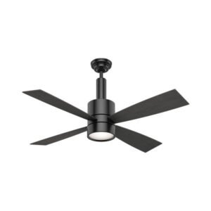 4 - Blade LED Standard Ceiling Fan with Wall Control and Light Kit