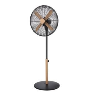 Antique Wooden Pedestal Fan