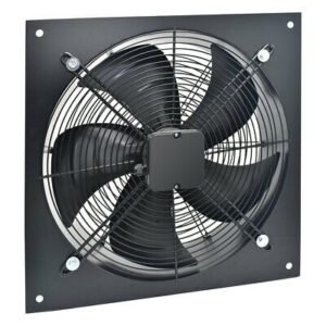 Black Metal Axial Extractor Fan Air Blower Flow Ventilation Fan