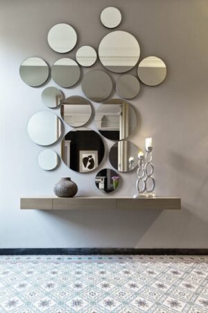 Circle Shaped Wall Mirror