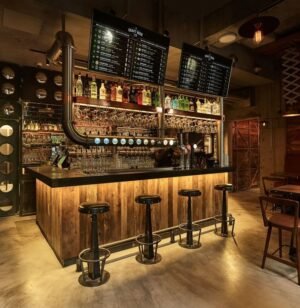 Craft Beer Lab - naif design Bar interior design, Beer bar design, Bar counter design