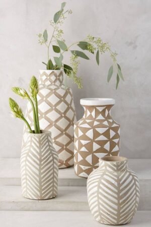 Decorative Clay Vase