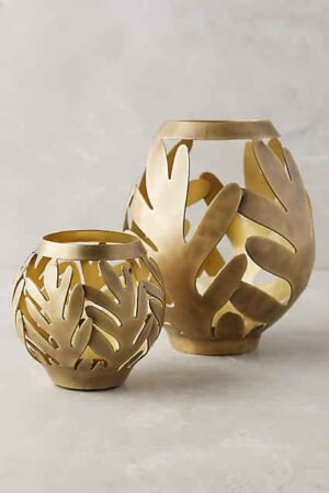Fancy Gold Coloured Votive