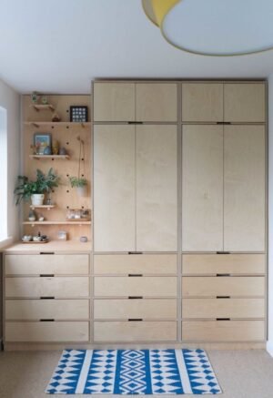 Laminated Plywood Wardrobe