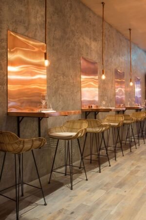 London Restaurant Impresses With Lots Of Copper Beauty