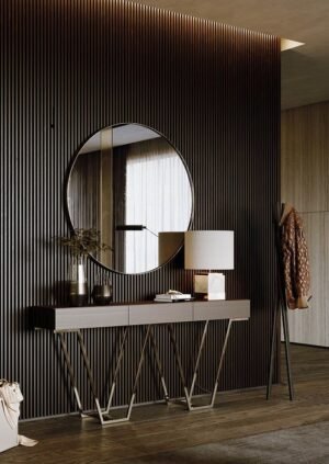 Modern Console Table with Beautiful Mirror
