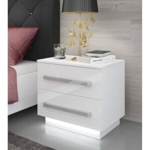 Modern LED Bedside Table