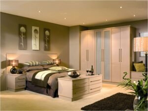 Modular Master Bedroom Gloss Cappuccino