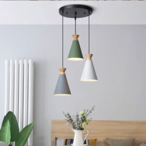 Nordic Metal 3-Head Hanging Lamp
