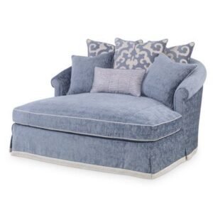 Rolled Arms Chaise Lounge