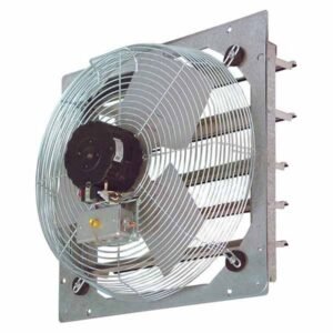 Shutter Mount Wall Exhaust Fan