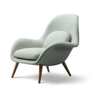 Simple Swoon Arm Cushion Lounge Chair