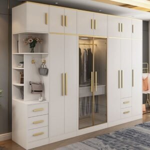 Splendid White Modern Wardrobe