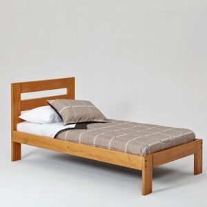 Standard Wood Single Bed