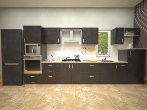 Straight Modular Kitchen