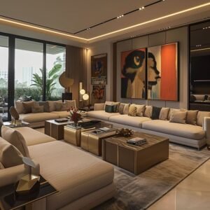 The Contemporary Living Room