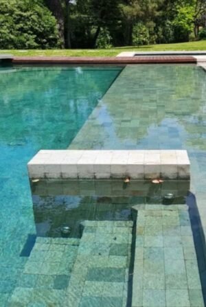Green Sukabumi Pool Stone