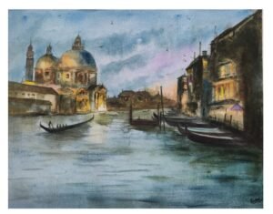 Venice Watercolor Painting