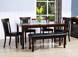 Rectangular Shaped Sheesham Wood Dining Table