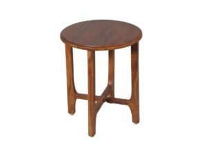 Wooden Simple Round Table